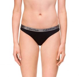 Calcinha Calvin Klein Feminina QD3539-001 S - Preto - Imagem 1