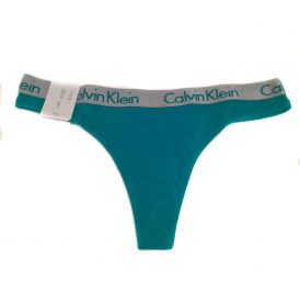 CALVIN KLEIN CALCINHA F QD3539-431-L TURQUESA - Imagem 1