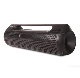 Caixa de Som Portátil Toshiba TY-WSP120/BLK Boombox Bluetooth/FM/Clock Preto - Imagem 1