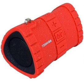 Caixa de Som Portátil Toshiba TY-WSP100/RED Bluetooth Vermelho - Imagem 1
