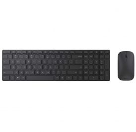 Teclado Com Mouse Microsoft Bluetooth Inglês Preto - 7N9-00001 - Imagem 1