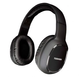 Fone Toshiba com Microfone RZE-D160-HK Preto - Imagem 1