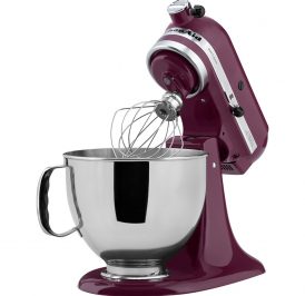 Batedeira Kitchenaid KSM150PSBY 10 Velocidades 300W 4.8L 120V Roxo - Imagem 1