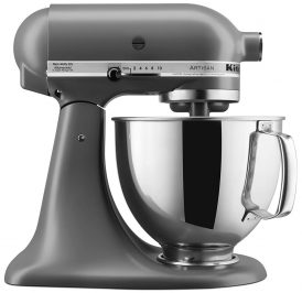 Batedeira KitchenAid KSM150PSFG 10 Velocidades 300W 4.8L 120V - Cinza Fosco - Imagem 1