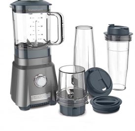 Liquidificador com 2 Copos Cuisinart CPB-380P1 Hurricane  600W 1L 110V - Chumbo - Imagem 1