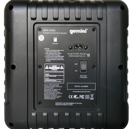 Speaker Gemini MPA-K650 Portatil Recarregavel Bluetooth Lights - Imagem 3