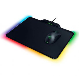Mouse Razer Mamba HyperFlux Wireless com Mousepad de Carga Razer Firefly HyperFlux RZ83-02480100-B3U1 - Imagem 1
