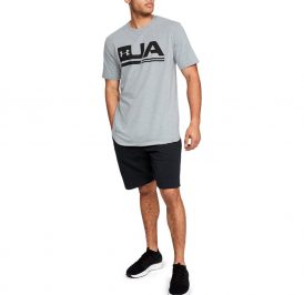 Camiseta UNDER ARMOUR Masculino 1318562-100 MD Sportstyle Cinza - Imagem 1