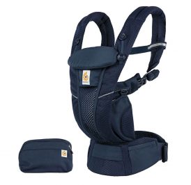 Canguru para Bebê Ergobaby Omni Breeze - Midnight Blue BCZ360PMIDBLU - Imagem 1