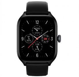 Smartwatch Amazfit GTS 4 A2168 Bluetooth e GPS - Infinite Black  W2168OV1N - Imagem 1
