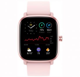Smartwatch Amazfit GTS 2 mini A2018 Bluetooth - Rosa W2018AP3N - Imagem 1