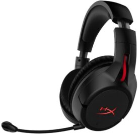 Headset HyperX Cloud Flight USB 2.4GHz Microfone Removível - Preto HX-HSCF-BK/AM - Imagem 3