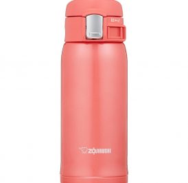 Garrafa Zojirushi SM-SC36PV Inox 360ML - Coral Pink - Imagem 1