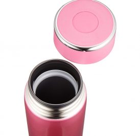 Garrafa Zojirushi SM-LB48PM Inox 480ML - Rosa Floral - Imagem 2