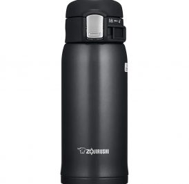 Garrafa Zojirushi SM-SD36BC Inox 360ML - Preto - Imagem 1