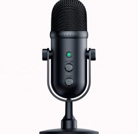 Microfone para Stream Razer Seiren V2 Pro Cardióide USB - Preto RZ19-04040100-R3U1 - Imagem 1