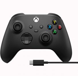 Controle Microsoft 1V8-00016 para Xbox One e Xbox Series X/S + Cabo USB-C - Imagem 1