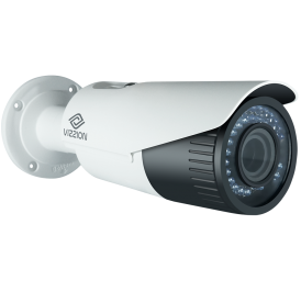 Câmera De Vigilância Vizzion VZ-IPBD-VF IP FHD Bullet Lente 2.8 A 12 MM 2MP - Branco - Imagem 1