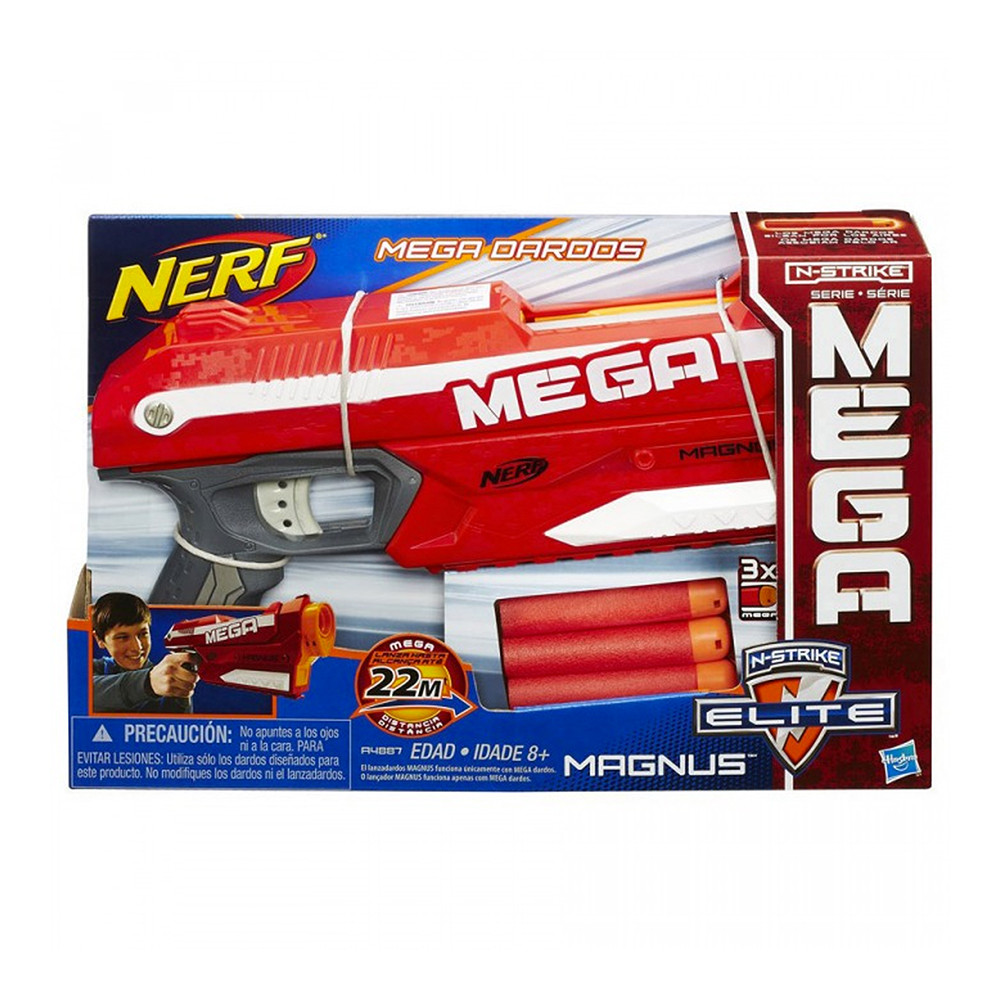 BRINQUEDO ARMA NERF DE PRESSÃO ,N STRIKE ELITE.FUNCIONA