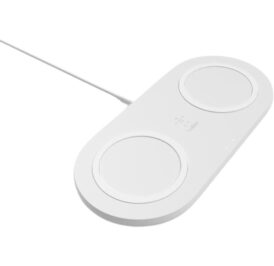 Carregador Wireless Belkin Dual Pad 10W - Branco WIZ002VFWH - Imagem 2