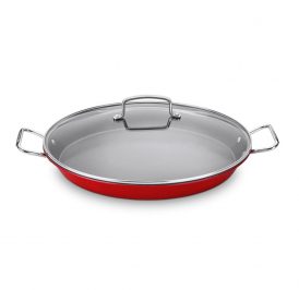 Panela para Paella Cuisinart ASP-38CR  38CM - Vermelho - Imagem 1
