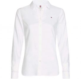 Camisa Tommy Hilfiger Feminina 1M87647512-100 12 - Branco - Imagem 1
