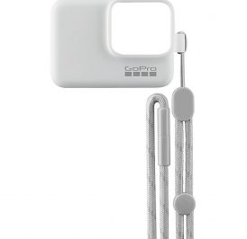 Case e Silicone GoPro com Cordão Ajustável para HERO5/6/7 - Branco ACSST-002 - Imagem 1