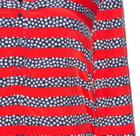 Camisa Tommy Hilfiger Feminina WW0WW19322-395 06 - Vermelho Multi - Imagem 4