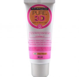 COSMETICO MYB BASE 3D CLARO NATURAL 220 30ML - 041554466195 - Imagem 1