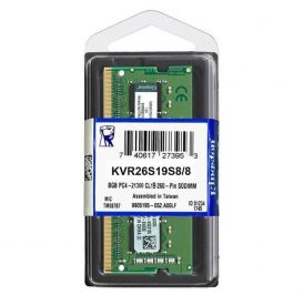 Memoria Notebook Kingston DDR4 8GB 2666MHz - KVR26S19S8/8 - Imagem 1