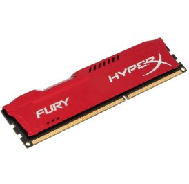 Memória Kingston DDR3 8GB 1600MHz Red Hyper-X Fury - HX316C10FR/8 - Imagem 1