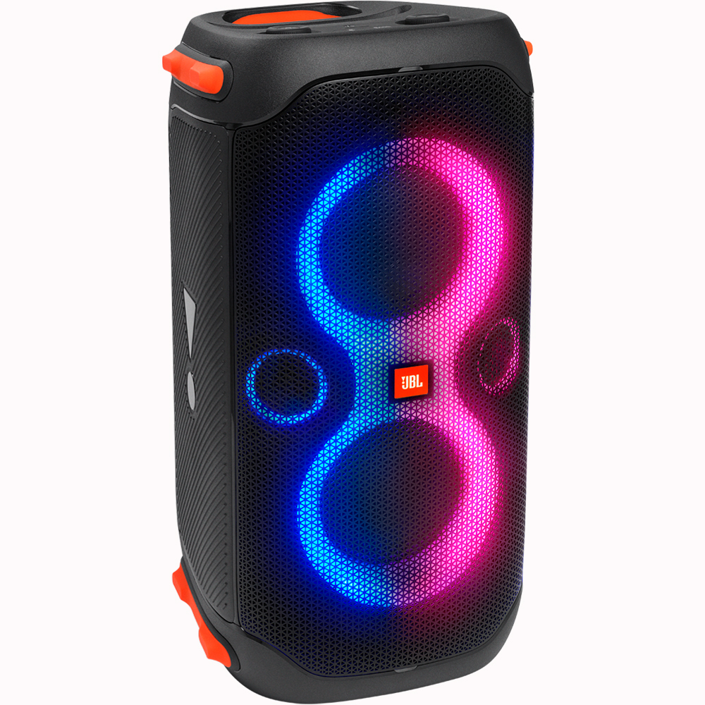 Speaker JBL PartyBox 110 Bluetooth 160W RMS IPX4 Bivolt - Preto JBLPARTYBOX110AM 1 2 34