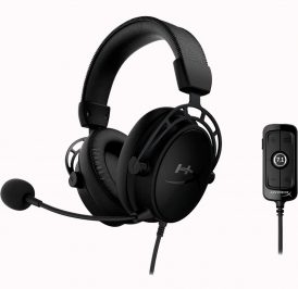 Headset HyperX Cloud Alpha S Mini Jack 3.5 mm - Preto HX-HSCAS-BK/WW - Imagem 2
