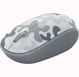 Mouse Sem Fio Microsoft 8KX-00001 1.000 DPI - Branco Camuflado - Imagem 2