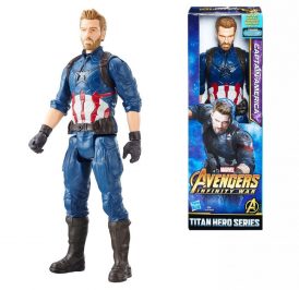 Boneco Hasbro Titan Heroes E1421 Capitão América G - Imagem 1