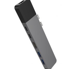 Hub Hyper Hyperdrive Net 6-IN 2 For Usb-C Macbook Pro/ Air Space Gray - GN28N-GRAY - Imagem 1