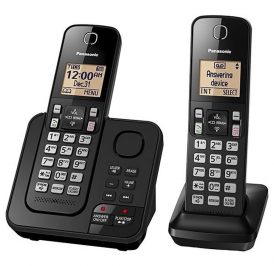 TELEFONE PANASONIC KX-TGC362LAB 2 HANDSETS CORDLESS 110 - KX-TGC362LAB - Imagem 1
