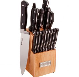 Jogo De Facas Cuisinart C77TR-16P Triple Rebite Com Faqueiro - 16 Peças - Imagem 1