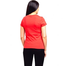 CALVIN KLEIN CAMISETA F J20J213127-XA9-00-S RACING VERMELHO / CALVIN KLEIN PRETO - J20J213127-XA9-00-S - Imagem 1