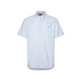 Camisa Tommy Hilfiger Masculino MW0MW12642-C1O-00 L Breezy Blue - Imagem 1