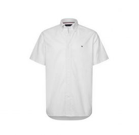 Camisa Tommy Hilfiger Masculino MW0MW12642-YBR-00 L Branco - Imagem 1