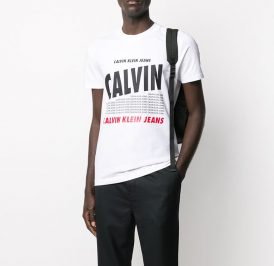 CALVIN KLEIN CAMISETA M J30J314200-YAF-01-S BRIGHT WHITE - J30J314200-YAF-01-S - Imagem 1