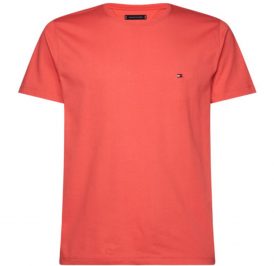 Camiseta Tommy Hilfiger Masculino MW0MW12603-XKS-00 S Vintage Red - Imagem 1