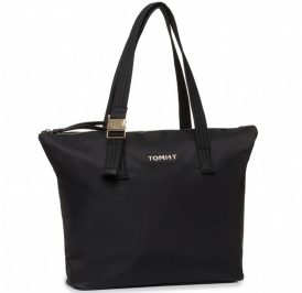 Bolsa Tommy Hilfiger Feminina AW0AW07696-BDS-00 OS - Preto - Imagem 1