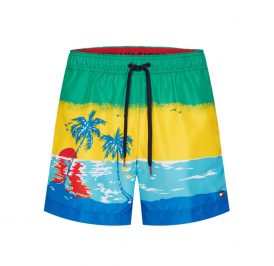 Short De Praia Tommy Hilfiger Masculino UM0UM01475-0GY-01 S - Beach Engineered - Imagem 1