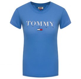 Camiseta Tommy Hilfiger Feminina M/C DW0DW07524-CKU-00 L Ultramarine - Imagem 1