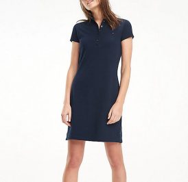 Camiseta Tommy Hilfiger Polo Feminina WW0WW24973-403-014 XL Midnight - Imagem 1