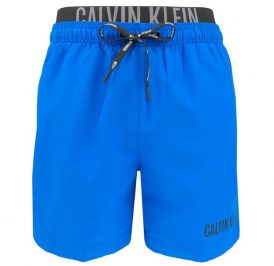 Short De Praia Calvin Klein Masculino KM0KM00156-413 S - Azul - Imagem 1