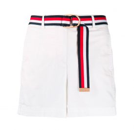 Short Tommy Hilfiger Feminina WW0WW26653-YBR-00 38 - Branco - Imagem 1
