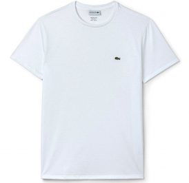 Camiseta Lacoste Masculino TH6709-001 07 - Branco - Imagem 1